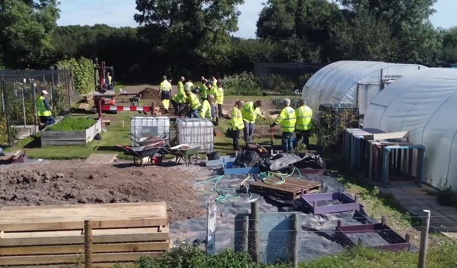 UK Power Networks Services provide the Boaz project with a DIY SOS-style makeover