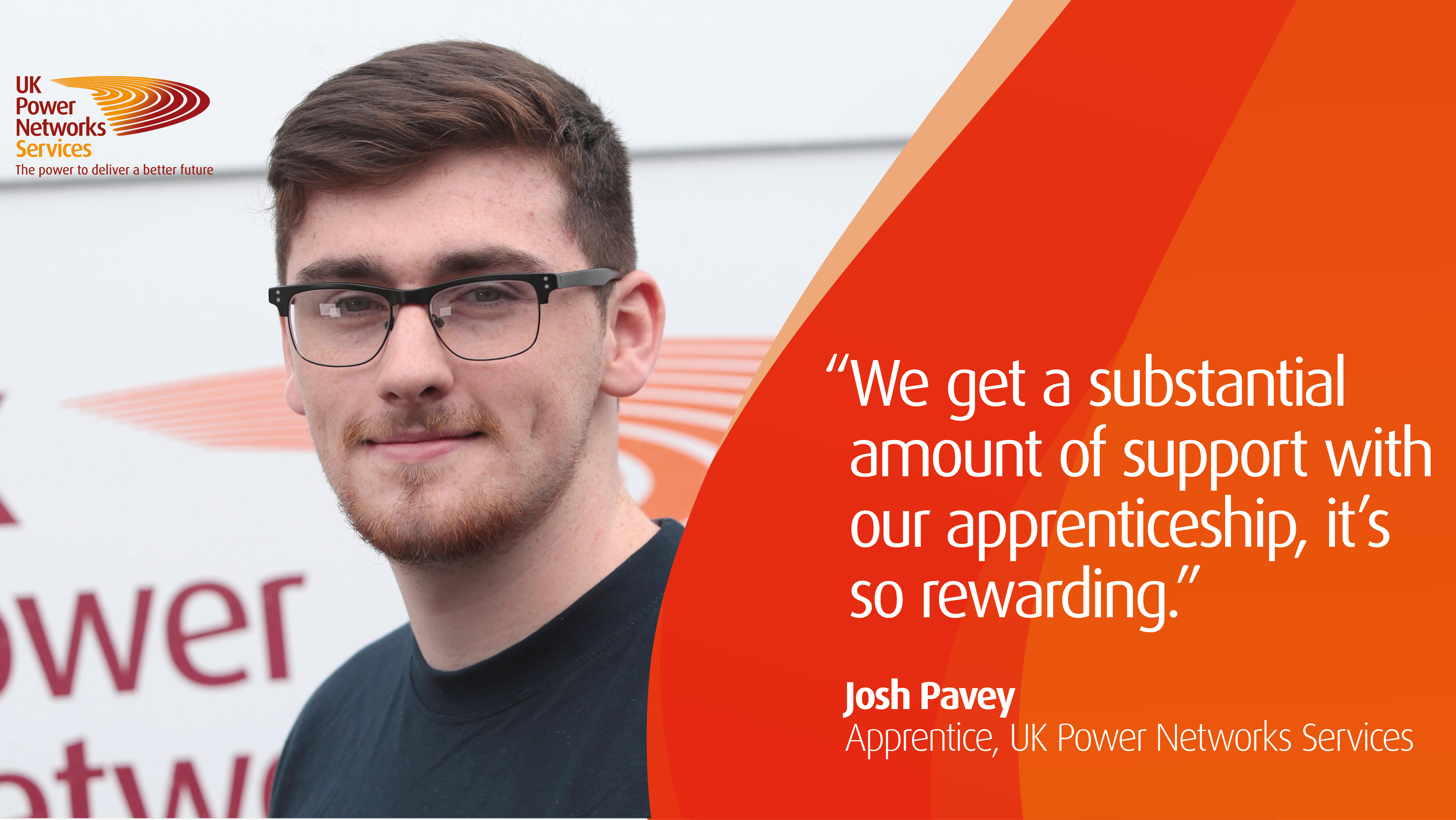 Apprentice Josh Pavey