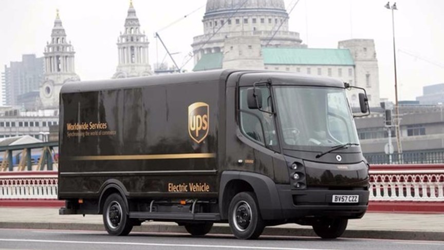 UK Power Networks Services smart charges UPS’s electric vehicles