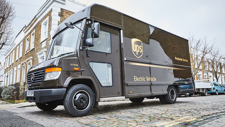 UPS - Facilitating large fleet operators to go electric