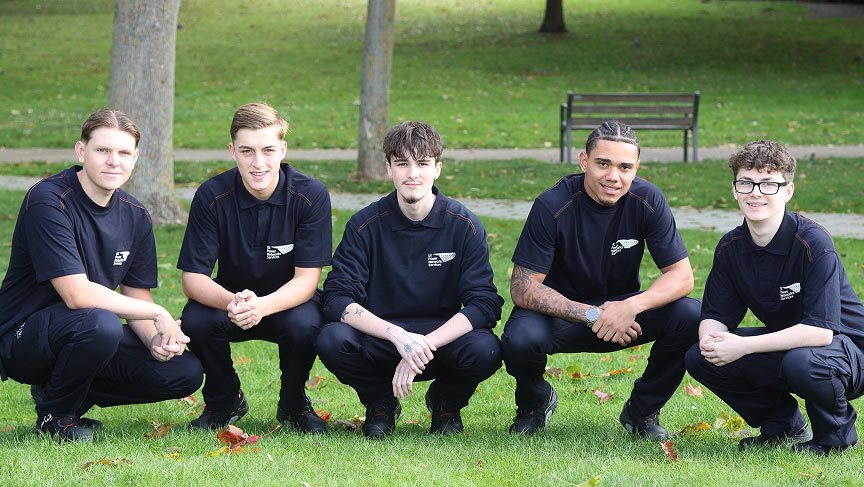 Seven new apprentices start training to power future energy