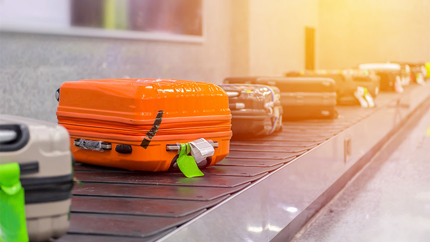 Airport Luggage Belt