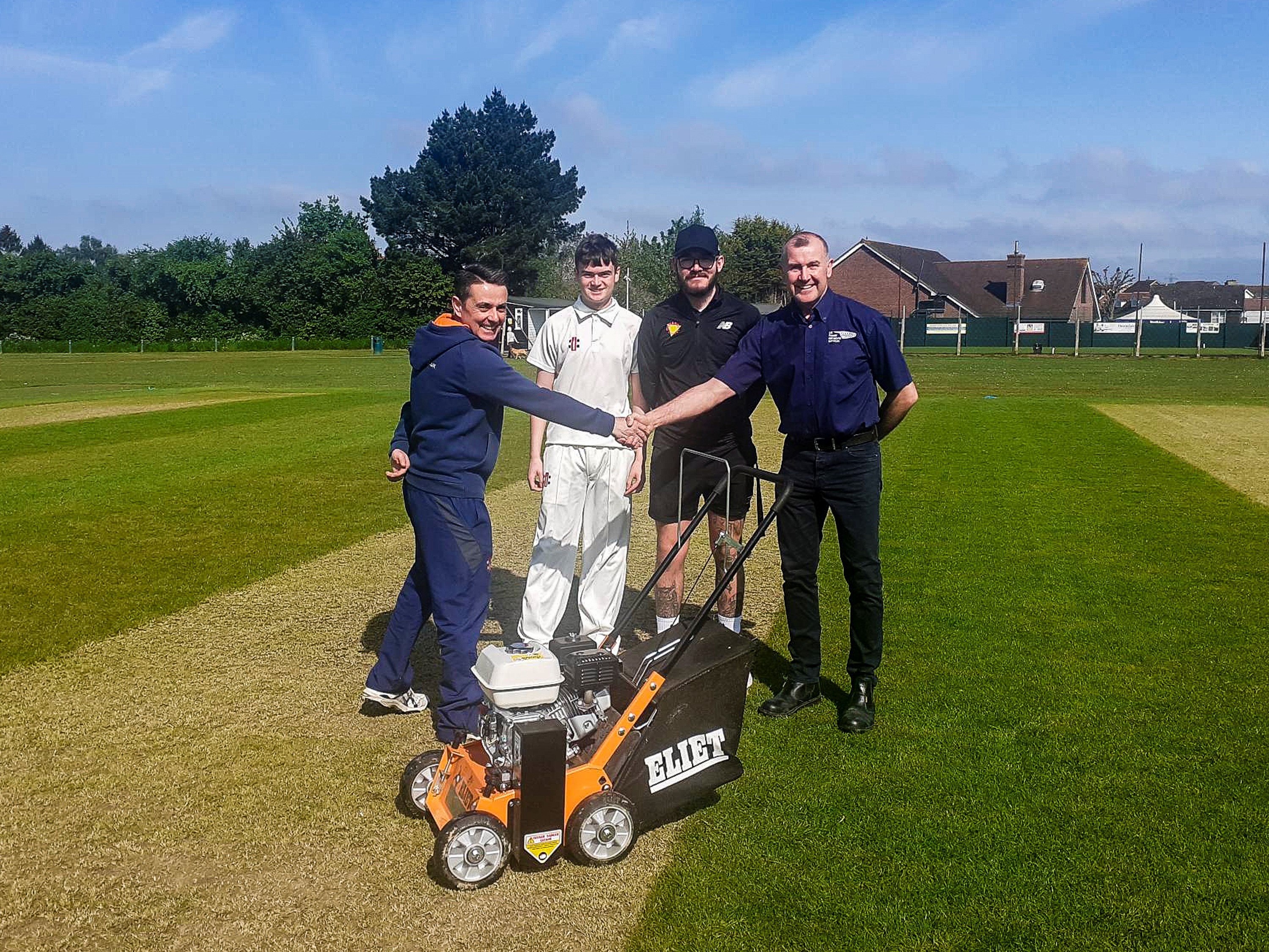 Cricketers welcome power grant  to make their pitch perfect