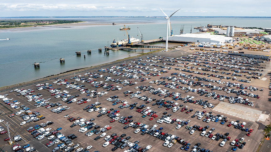 Continuing to support the Port of Sheerness on their Net Zero journey