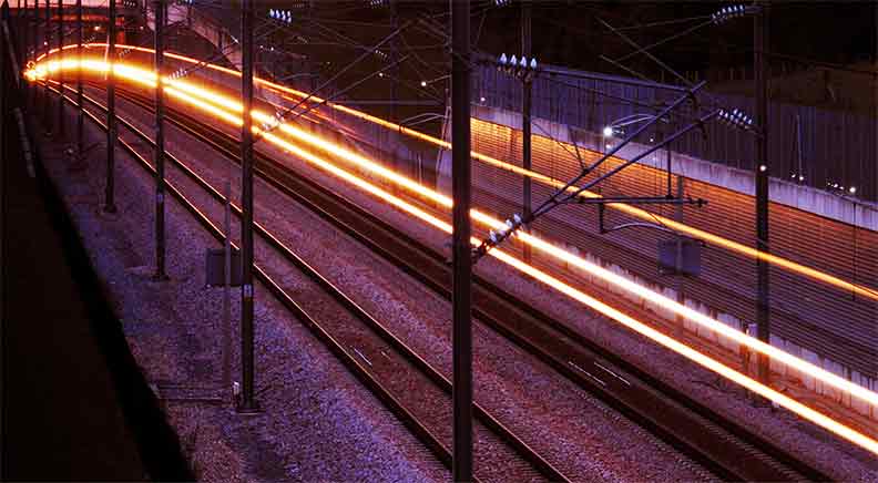 UKPNS High Speed 1 Timelapse Lights