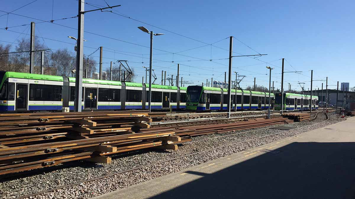 Our continued partnership with London Trams to maintain safety and reliability