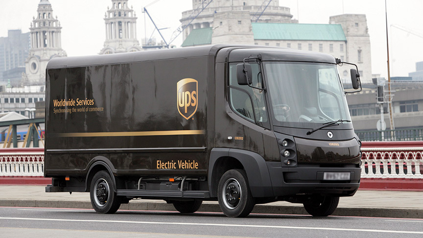 UPS Electric Delivery Van